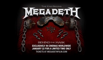 Poster for Megadeth: Behind the Mask